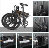 Electric Bicycle Niubility B20 White